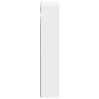 Produktbild för Badrumsväggskåp med hylla Vit 30 x 10 x 50 cm Konstruerat trä