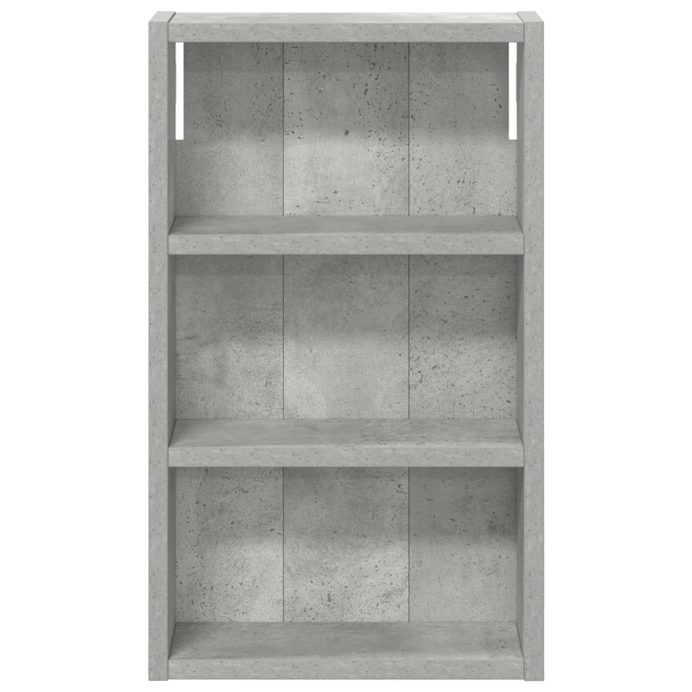 Produktbild för Badrumsväggskåp BetongGrå 30 x 10 x 50 cm Konstruerat trä