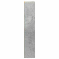 Produktbild för Badrumsväggskåp BetongGrå 30 x 10 x 50 cm Konstruerat trä
