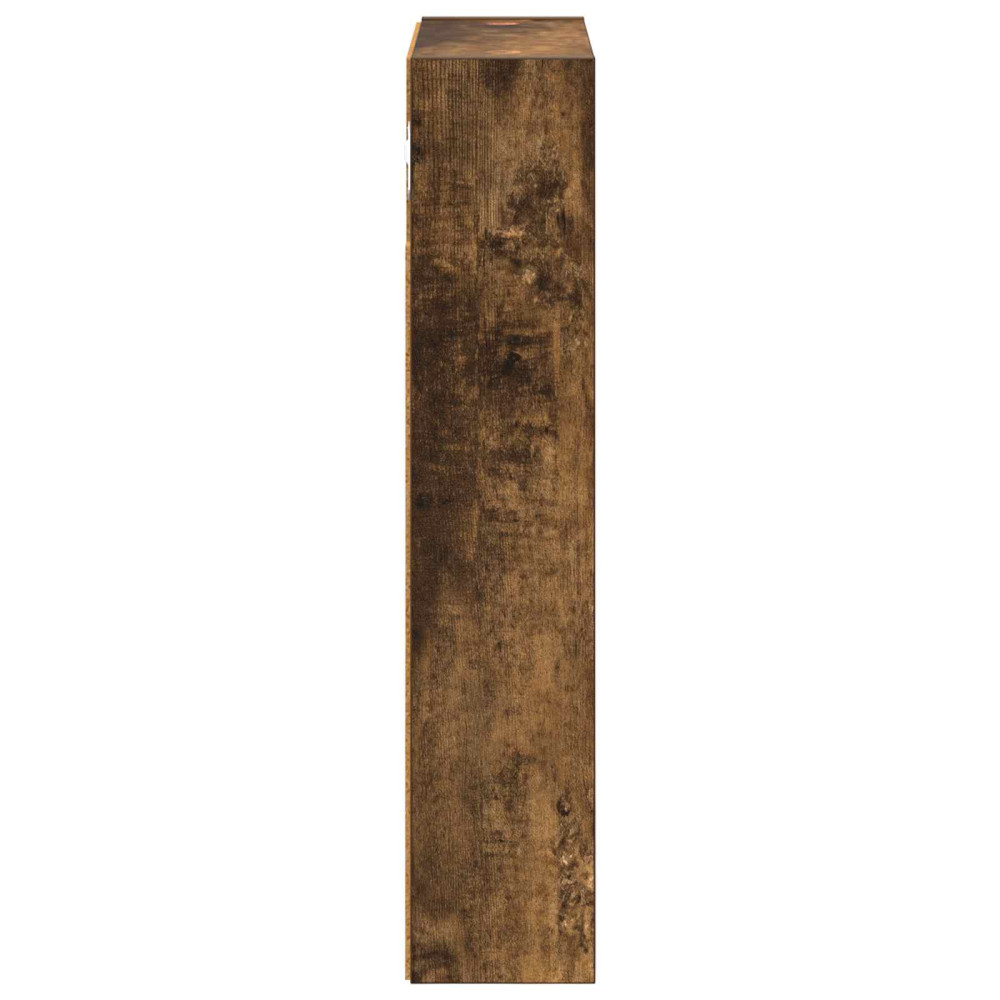 Produktbild för Badrumsväggskåp Rökt Ek 30 x 10 x 50 cm Konstruerat trä