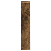 Produktbild för Badrumsväggskåp Rökt Ek 30 x 10 x 50 cm Konstruerat trä