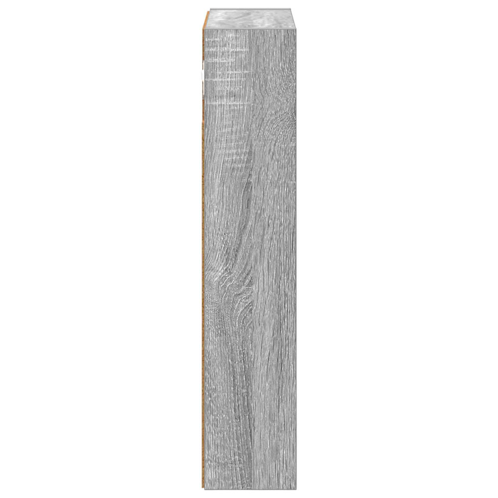 Produktbild för Badrumsväggskåp Grå Sonoma 30 x 10 x 50 cm Konstruerat trä