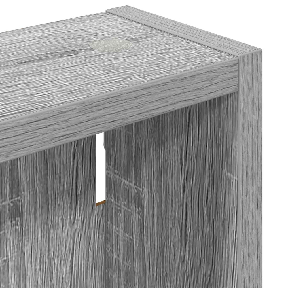Produktbild för Badrumsväggskåp Grå Sonoma 30 x 10 x 50 cm Konstruerat trä