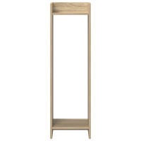 Produktbild för Växtställ 2 st Sonoma-ek 30 x 30 x 100 cm Konstruerat trä