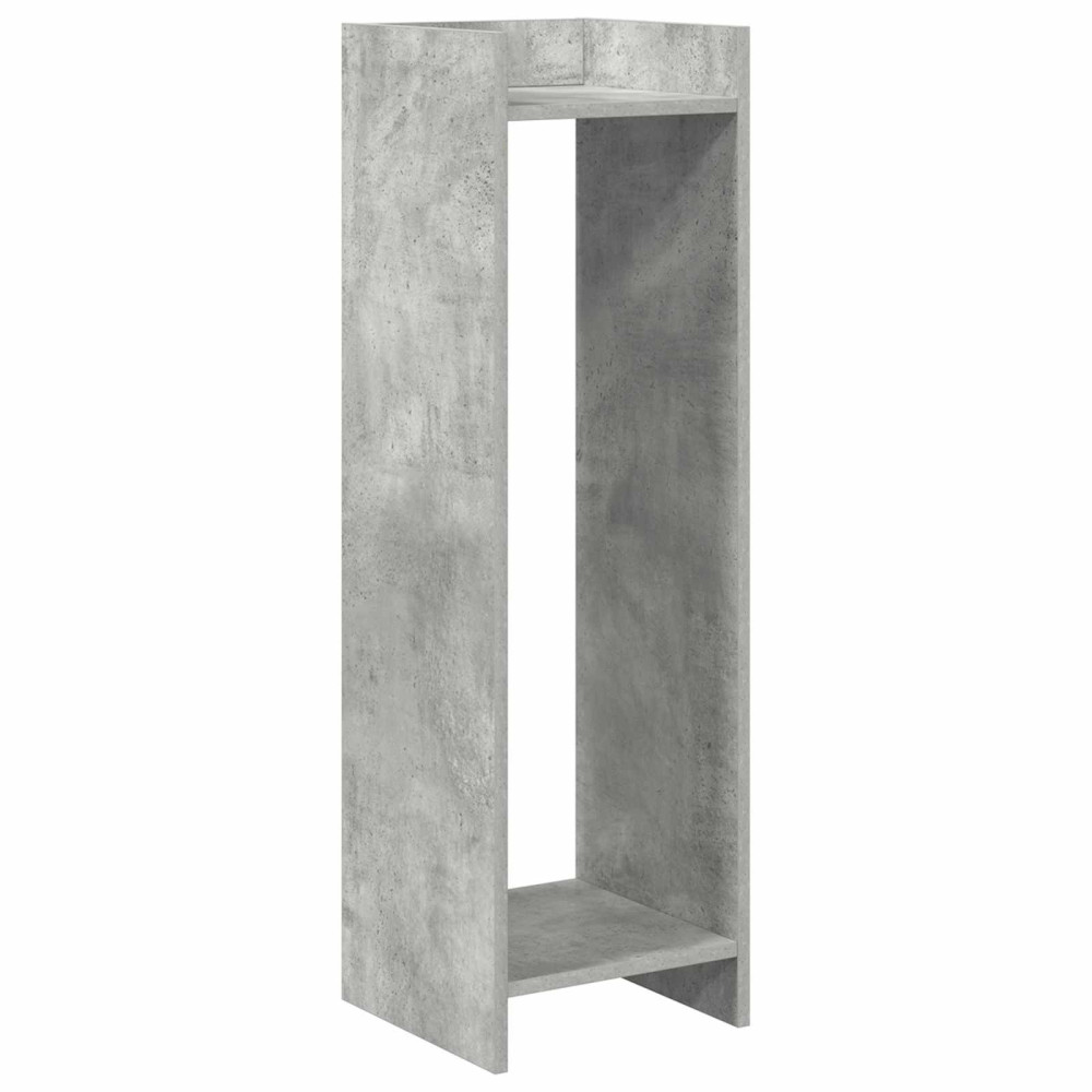 Produktbild för Växtställ BetongGrå 30 x 30 x 100 cm Konstruerat trä