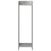 Produktbild för Växtställ BetongGrå 30 x 30 x 100 cm Konstruerat trä