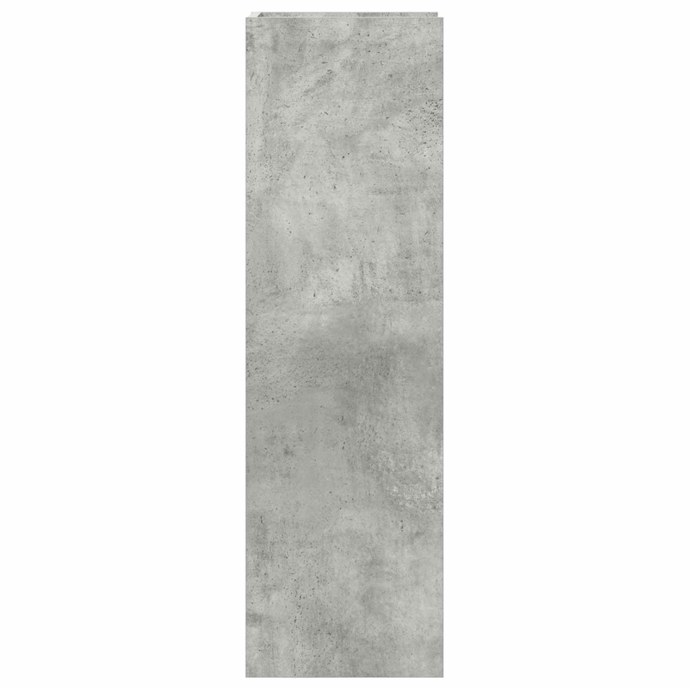 Produktbild för Växtställ 2 st BetongGrå 30 x 30 x 100 cm Konstruerat trä