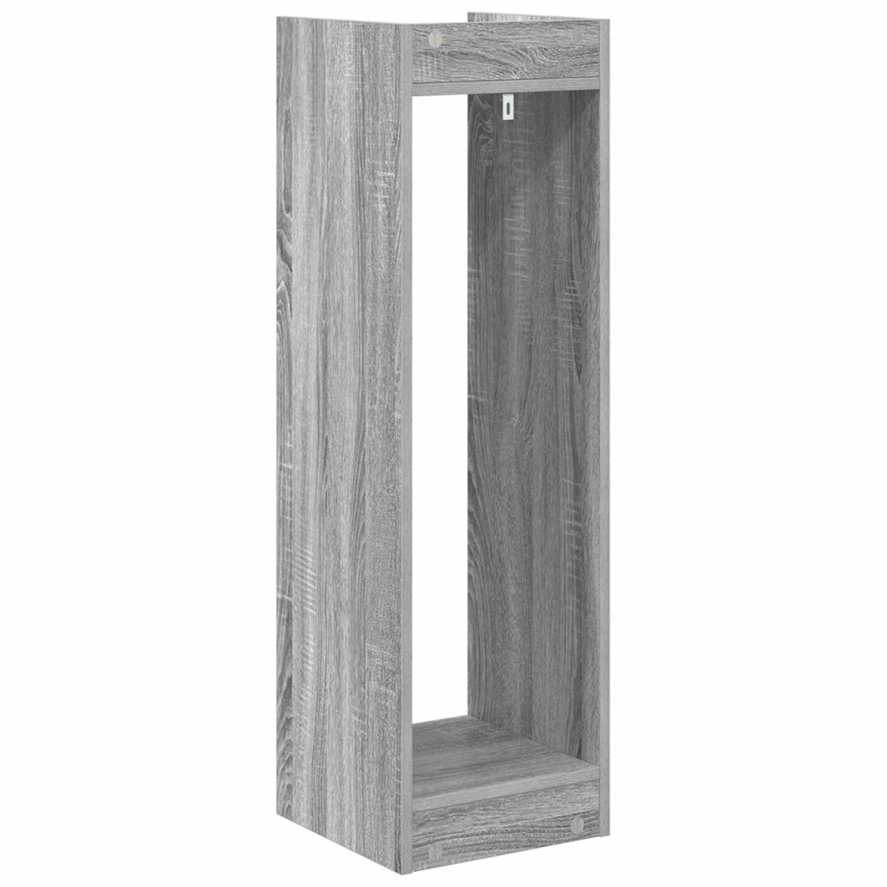 Produktbild för Växtställ Grå Sonoma 30 x 30 x 100 cm Konstruerat trä