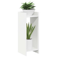 Produktbild för Växtställ Vit 30 x 30 x 80 cm Konstruerat trä
