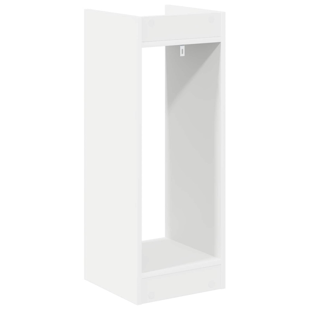 Produktbild för Växtställ Vit 30 x 30 x 80 cm Konstruerat trä