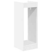 Produktbild för Växtställ Vit 30 x 30 x 80 cm Konstruerat trä