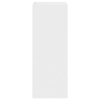 Produktbild för Växtställ 2 st Vit 30 x 30 x 80 cm Konstruerat trä