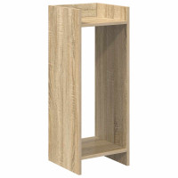 Produktbild för Växtställ Sonoma-ek 30 x 30 x 80 cm Konstruerat trä