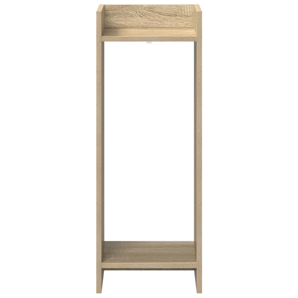 Produktbild för Växtställ Sonoma-ek 30 x 30 x 80 cm Konstruerat trä