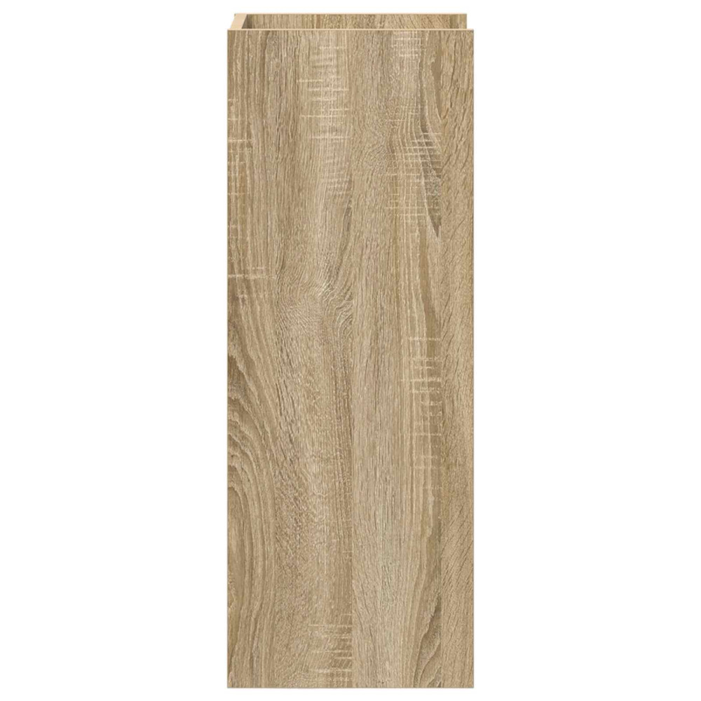 Produktbild för Växtställ Sonoma-ek 30 x 30 x 80 cm Konstruerat trä