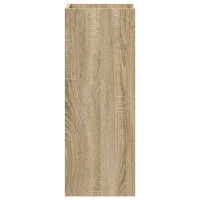 Produktbild för Växtställ Sonoma-ek 30 x 30 x 80 cm Konstruerat trä