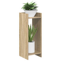 Produktbild för Växtställ 2 st Sonoma-ek 30 x 30 x 80 cm Konstruerat trä