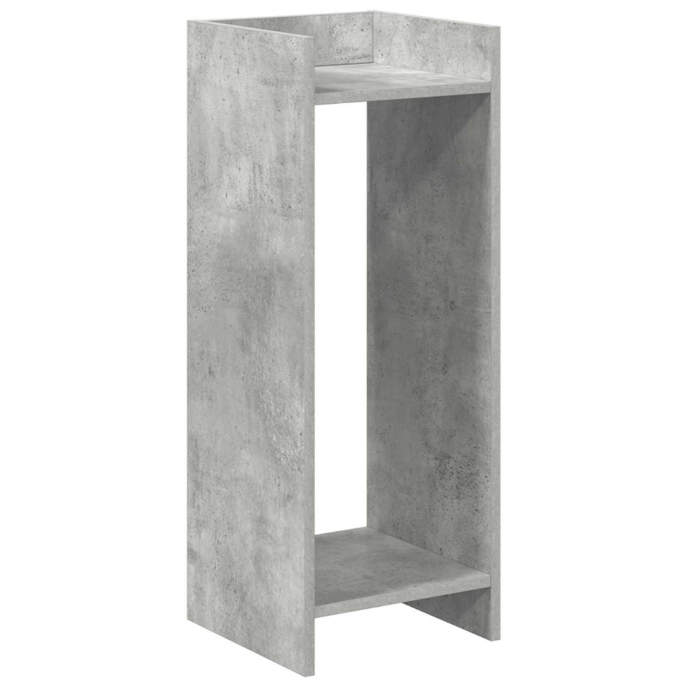 Produktbild för Växtställ BetongGrå 30 x 30 x 80 cm Konstruerat trä