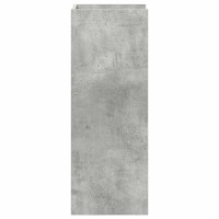 Produktbild för Växtställ BetongGrå 30 x 30 x 80 cm Konstruerat trä