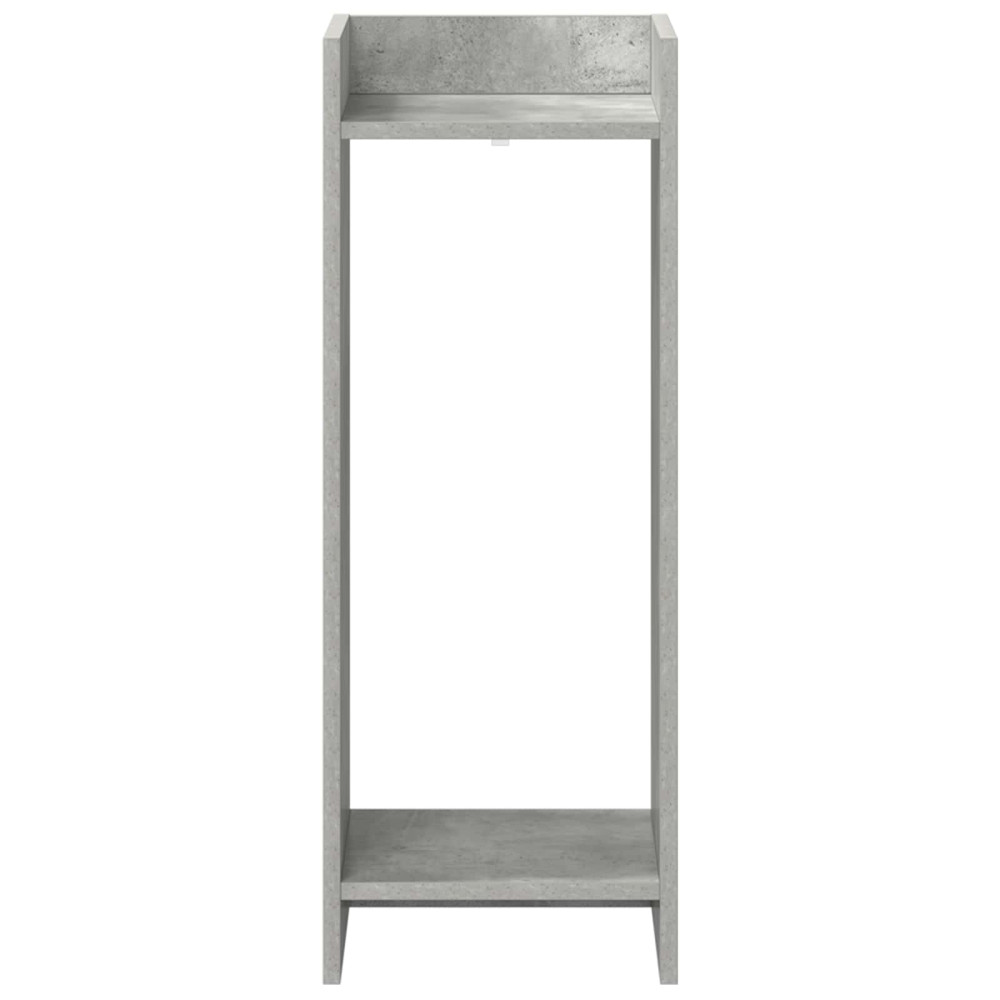 Produktbild för Växtställ 2 st BetongGrå 30 x 30 x 80 cm Konstruerat trä