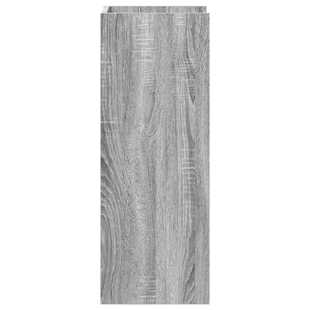 Produktbild för Växtställ Grå Sonoma 30 x 30 x 80 cm Konstruerat trä