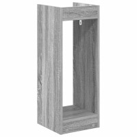Produktbild för Växtställ 2 st Grå Sonoma 30 x 30 x 80 cm Konstruerat trä