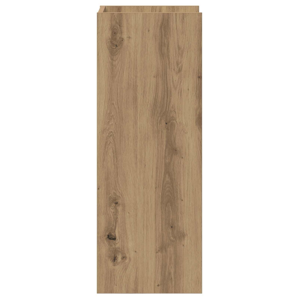 Produktbild för Växtställ 2 st Artisan Ek 30 x 30 x 80 cm Konstruerat trä