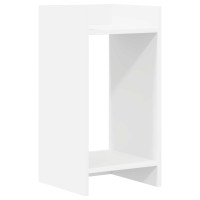 Produktbild för Växtställ Vit 30 x 30 x 60 cm Konstruerat trä
