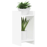 Produktbild för Växtställ Vit 30 x 30 x 60 cm Konstruerat trä