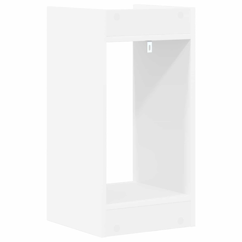 Produktbild för Växtställ Vit 30 x 30 x 60 cm Konstruerat trä