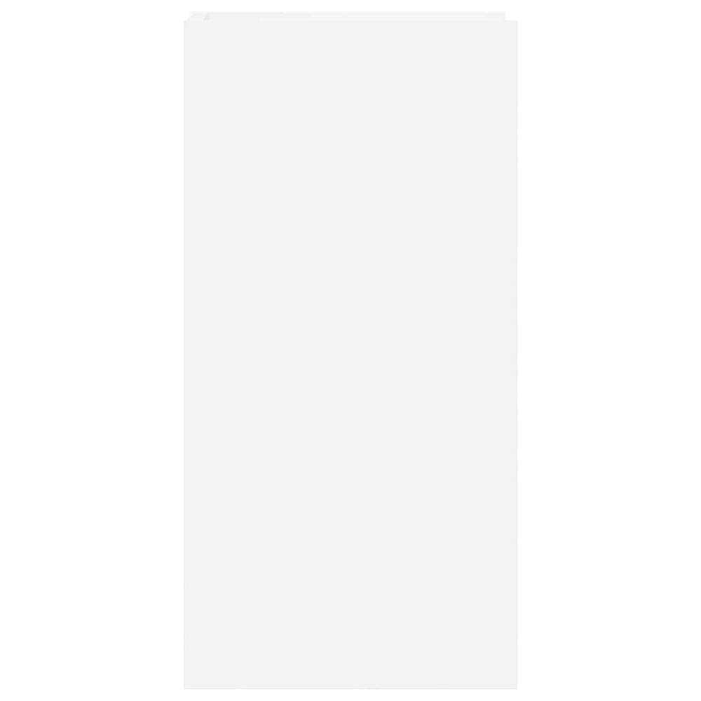 Produktbild för Växtställ 2 st Vit 30 x 30 x 60 cm Konstruerat trä