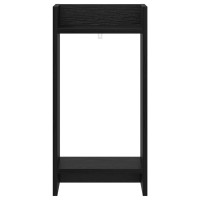 Produktbild för Växtställ Svart Ek 30 x 30 x 60 cm Konstruerat trä