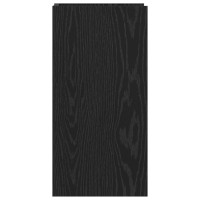 Produktbild för Växtställ Svart Ek 30 x 30 x 60 cm Konstruerat trä