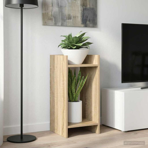 vidaXL Växtställ Sonoma-ek 30 x 30 x 60 cm Konstruerat trä
