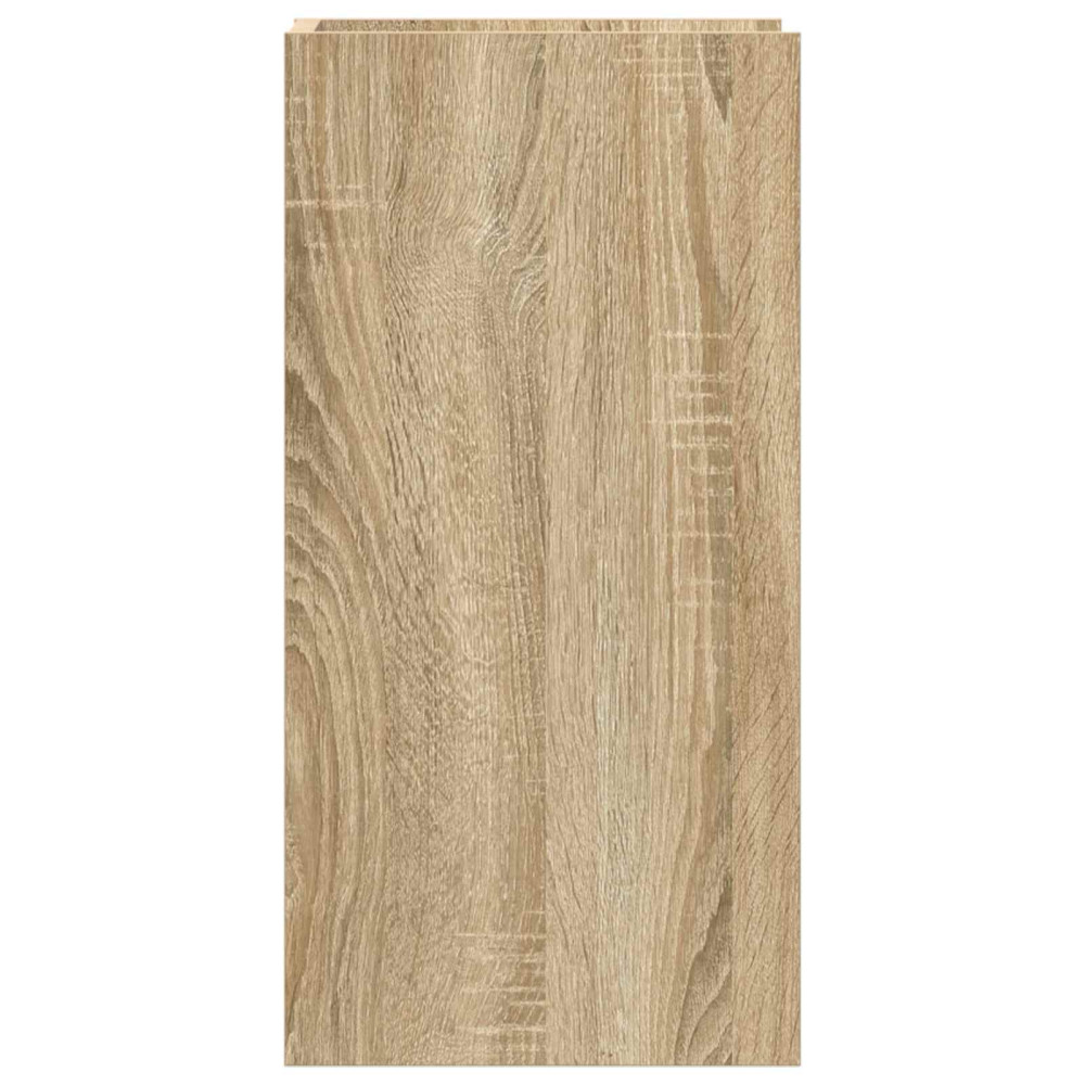 Produktbild för Växtställ 2 st Sonoma-ek 30 x 30 x 60 cm Konstruerat trä