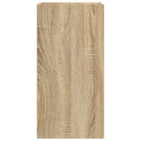 Produktbild för Växtställ 2 st Sonoma-ek 30 x 30 x 60 cm Konstruerat trä