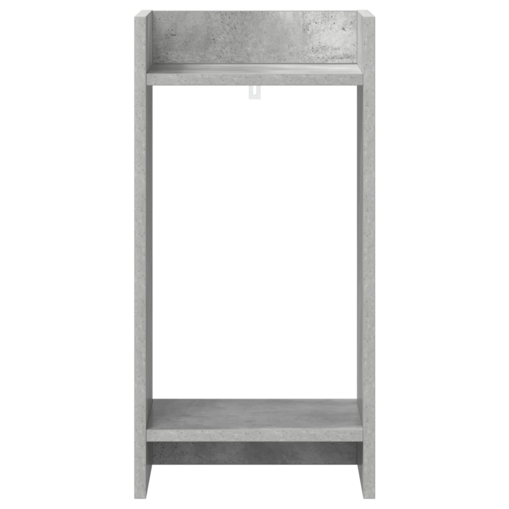 Produktbild för Växtställ BetongGrå 30 x 30 x 60 cm Konstruerat trä