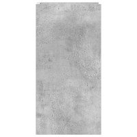 Produktbild för Växtställ 2 st BetongGrå 30 x 30 x 60 cm Konstruerat trä