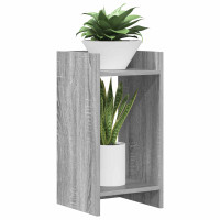 Produktbild för Växtställ 2 st Grå Sonoma 30 x 30 x 60 cm Konstruerat trä