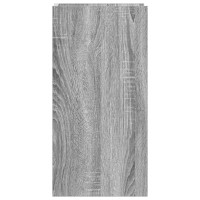 Produktbild för Växtställ 2 st Grå Sonoma 30 x 30 x 60 cm Konstruerat trä
