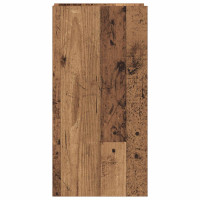 Produktbild för Växtställ 2 st Gammalt trä 30 x 30 x 60 cm Konstruerat trä