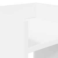 Produktbild för Växtställ Vit 30 x 30 x 40 cm Konstruerat trä