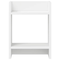 Produktbild för Växtställ 2 st Vit 30 x 30 x 40 cm Konstruerat trä
