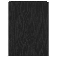 Produktbild för Växtställ Svart Ek 30 x 30 x 40 cm Konstruerat trä