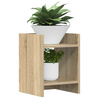 Produktbild för Växtställ Sonoma-ek 30 x 30 x 40 cm Konstruerat trä