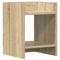 Produktbild för Växtställ 2 st Sonoma-ek 30 x 30 x 40 cm Konstruerat trä