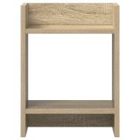 Produktbild för Växtställ 2 st Sonoma-ek 30 x 30 x 40 cm Konstruerat trä