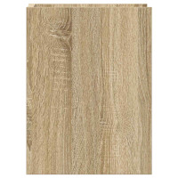 Produktbild för Växtställ 2 st Sonoma-ek 30 x 30 x 40 cm Konstruerat trä