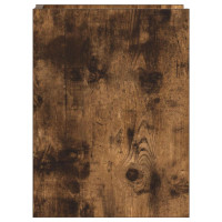 Produktbild för Växtställ 2 st Rökt Ek 30 x 30 x 40 cm Konstruerat trä