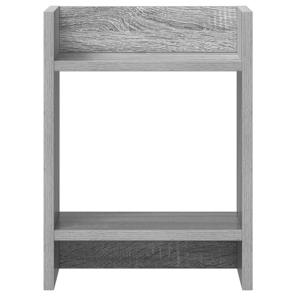 Produktbild för Växtställ 2 st Grå Sonoma 30 x 30 x 40 cm Konstruerat trä